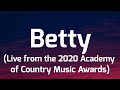 Taylor Swift - Betty [Lyrics] Live from the 2020 Academy of Country Music Awards