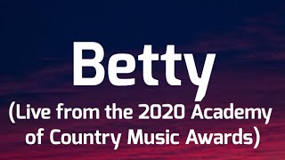 Taylor Swift - Betty [Lyrics] Live from the 2020 Academy of Country Music Awards