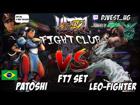 USF4 Fight Club Exhibition Series - Patoshi VS Leo-Fighter FT7 Set (Brazil Set)