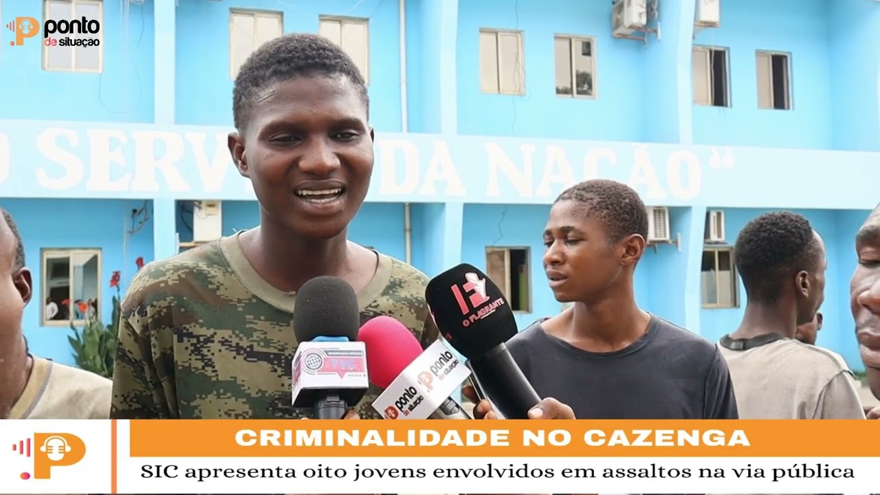 SIC APRESENTA OITO JOVENS ACUSADOS DE ASSOCIAÇÃO CRIMINOSA, ARRUAÇA E ROUBO QUALIFICADO NO CAZENGA