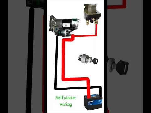 #starter #wiring #automobile