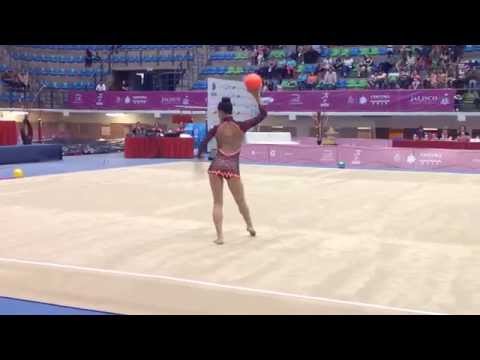 Lina Dussán Orozco COL - Balon AA Festival Panamericano Mexico 2014