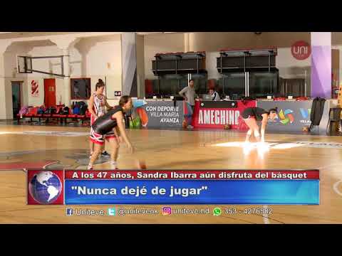 Sandra Ibarra basquetbolista profesional a los 47 años