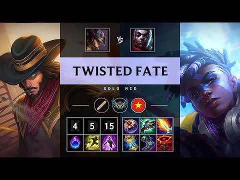 Twisted Fate Mid vs Ekko - VN Challenger Patch 25.20