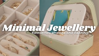 Minimal Jewellery Favourites | Pieces, storage and care!