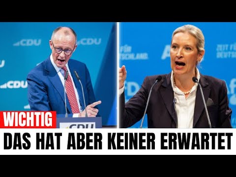 SENSATION: AfD übernimmt! Merz verliert die Kontrolle über Deutschland!