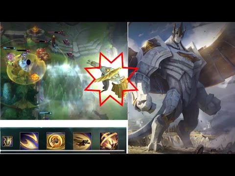 GALIO REWORK ABILITIES!!!! + GAME PLAY!!!!