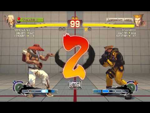 MRNOVA749(Gen) vs ATron9000(Guile) with more Pee