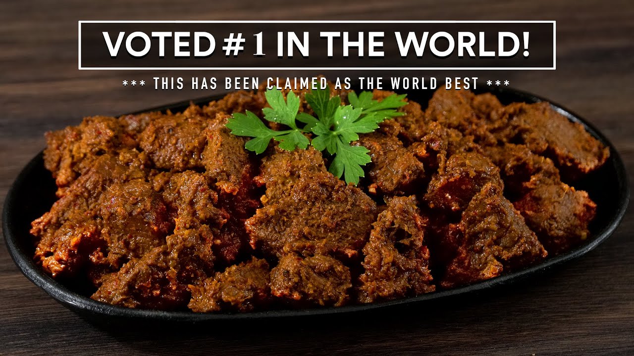 I made the #1 BEEF in the WORLD and it Blew my mind! Beef Rendang.