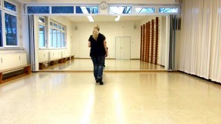 Line-Dance Kurs Anfänger: Rainy Night, Demo & Schritterklärung  (deutsch)