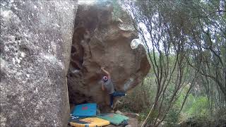 Video thumbnail of Pequenino Voador, 7b+. Sintra