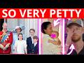 Meghan Uses ANOTHER Redhead Baby For Attention Harry Looks Miserable At NBA Royals At Trooping