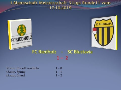 1.Mannschaft Meisterschaft 3.Liga FC Riedholz - SC Blustavia
