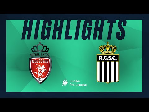 RE Mouscron - Sporting Charleroi hoogtepunten