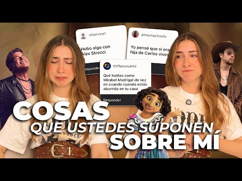 RESPONDO A LAS COSAS QUE USTEDES SUPONEN DE MÍ