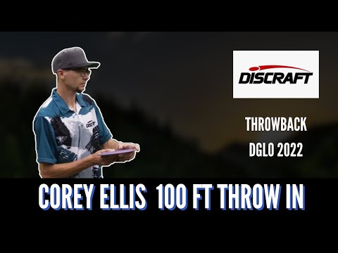 Corey Elllis 100 FT THROW IN - Throwback Great Lakes Open 2022