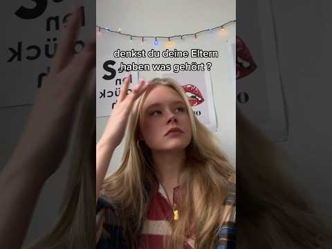 Denkst du deine Eltern haben uns gehört ? 👀 IG: marieejoan ♥️ #beziehung #dating #humor #viralvideo