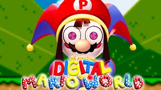 Cover art for The Amazing Digital Circus but it's Super Mario World