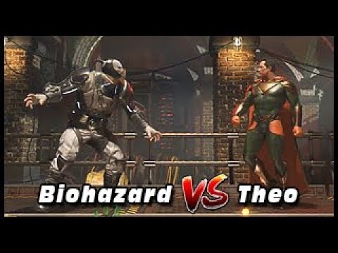 Injustice 2: SCR 2017 - TOP 8 -  Biohazard (Bane) Vs Theo (Superman)