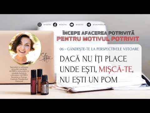 Back to YOU - Lecția 06 - Gândește-te la perspectivele VIITOARE