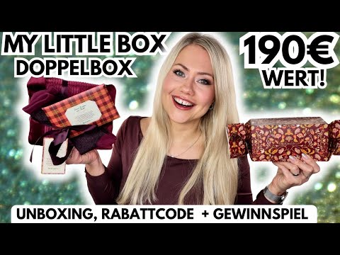 OMG 🤩 My Little Box November & Dezember 2025 | Unboxing & Verlosung 