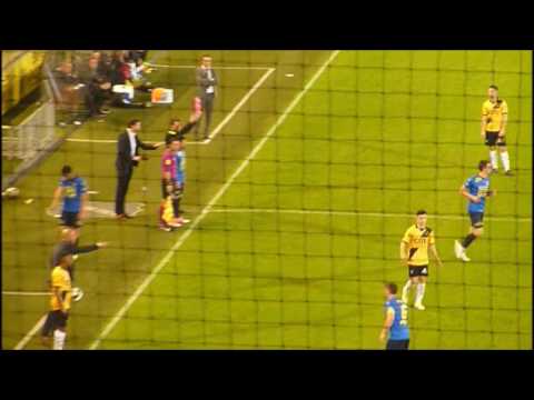 NAC - SC Cambuur 0-2, goals Streek en Stefano Lillypali, 07-04-17