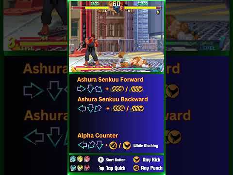 SFA2 - Evil Ryu Move List