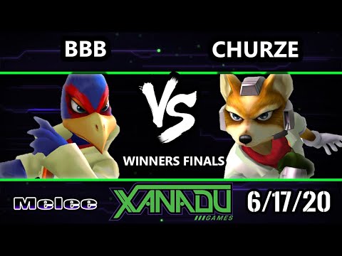 S@X 358 Online Winners Finals - BBB (Falco) Vs. Churze (Fox) Smash Melee - SSBM