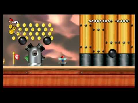 Another Super Mario Bros. Wii 100%: 8-Airship