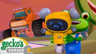 Monster Truck Accidents | Gecko's Garage | Fun Kids Cartoon | Kids Videos