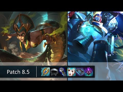 Cassiopeia Mid VS Ryze | S8 Season 8 | High Elo Summoners Rift 5v5 Ranked Gameplay