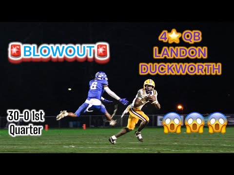 #1 DUAL THREAT QB LANDON DUCKWORTH || JACKSON VS ESCAMBIA COUNTY || ALABAMA HIGH SCHOOL FOOTBALL