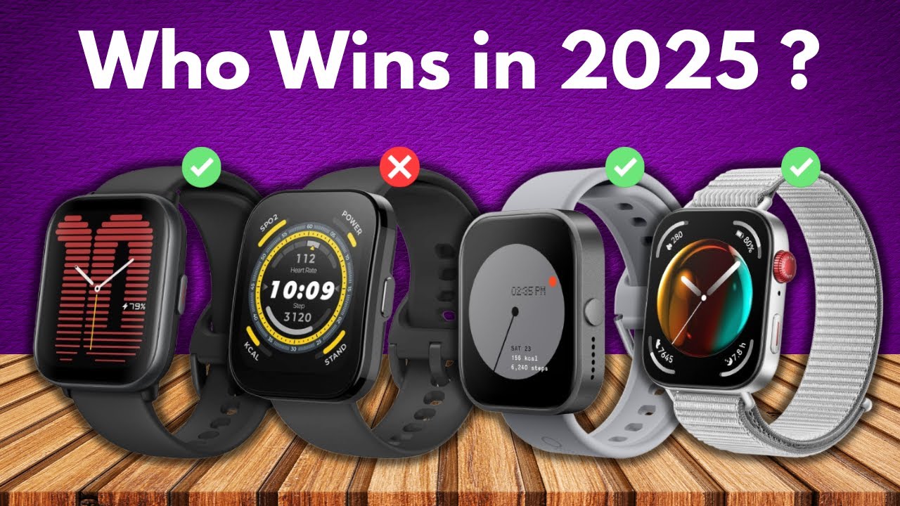 Best Budget Smartwatches 2025 [suitable for every budget]