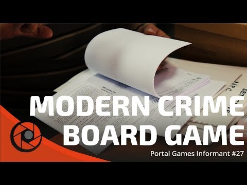 Portal Games Informant #27 - Modern Crime Board Game