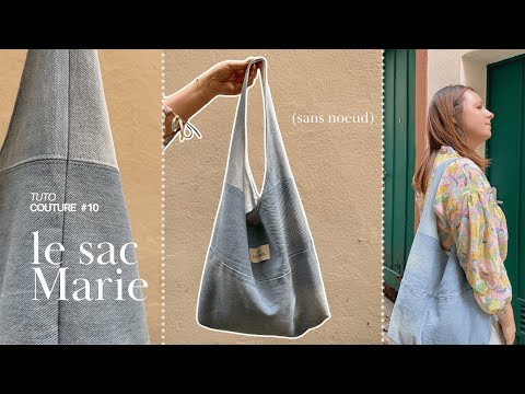 Tutoriel couture débutant 🌷 - le sac Marie (sans noeud) ✨