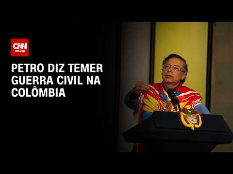 Gustavo Petro alerta para “guerra civil” na Colômbia após denunciar fraude | CNN NOVO DIA