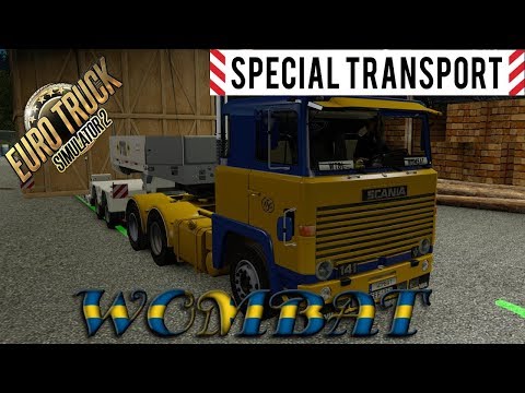 ETS2 - Special Transport DLC from Munchen to Innsbruck in my Scania 141