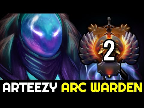 ARTEEZY vs TOP 2 Rank & MASON — Arc Warden vs Carry Winter Wyvern Dota 2