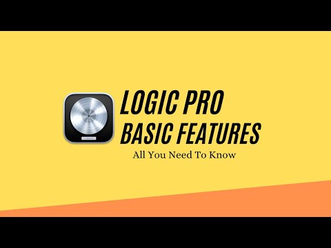 Logic Pro 10.7.3 | Basic Features | Tutorial