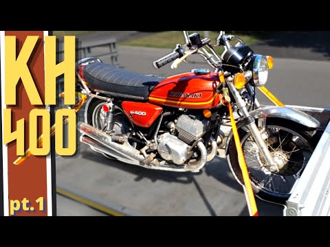 1976 Kawasaki KH400 Survivor - Ike's Bike - Pt1