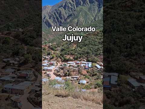 Valle Colorado. La perfecta transición  de las yungas al clima árido . #vallecoloradojujuy #jujuy