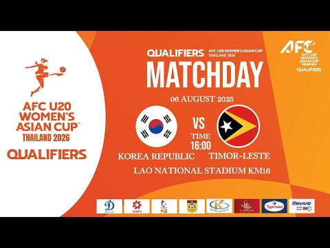 HIGHLIGHT  AFC U20 Women's Asian Cup™ Thailand 2026  KOREA REPUBLIC 9-0 TIMOR - LESTE
