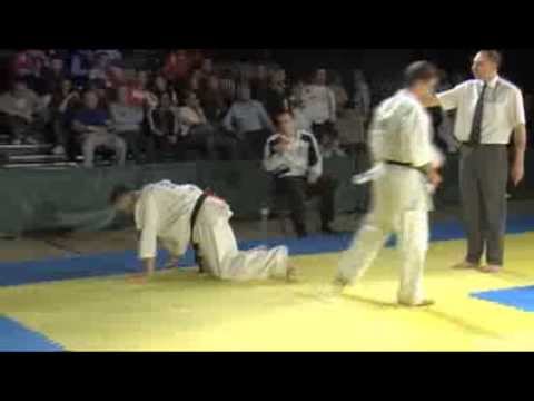 Sergei Chmunevich (Russia) Wazari at the 4th IFK World Tournament 2013