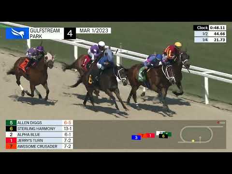 Gulfstream Park March 1, 2023 Race 4