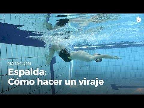 Aprende la técnica del viraje | Nadar de espaldas