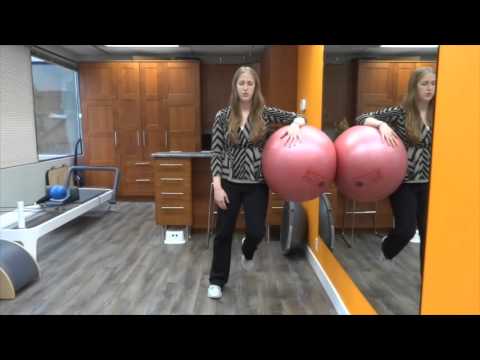 スキーフィットネス #5 - ボールを使ったラテラルウォールスクワット (Ski Fitness #5 - Lateral Wall Squats with Ball)