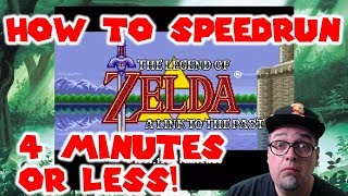 SPEEDRUN TRICK How To Beat The Legend Of Zelda A Link To The Past In 4 Minutes Or Less SNES Classic