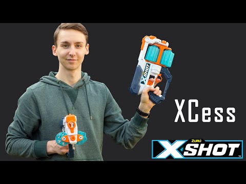 A better Nerf Flipfury? The XShot XCess | MagicBiber [German]