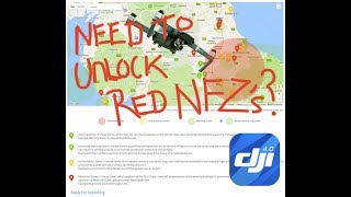 How to LEGALLY Unlock a DJI Red No Fly Zone (NFZ)?