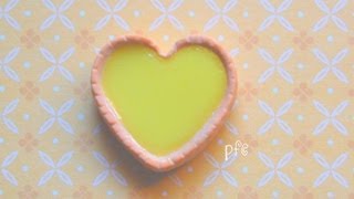 DIY ♡ Egg Tart Polymer Clay Magnet Tutorial